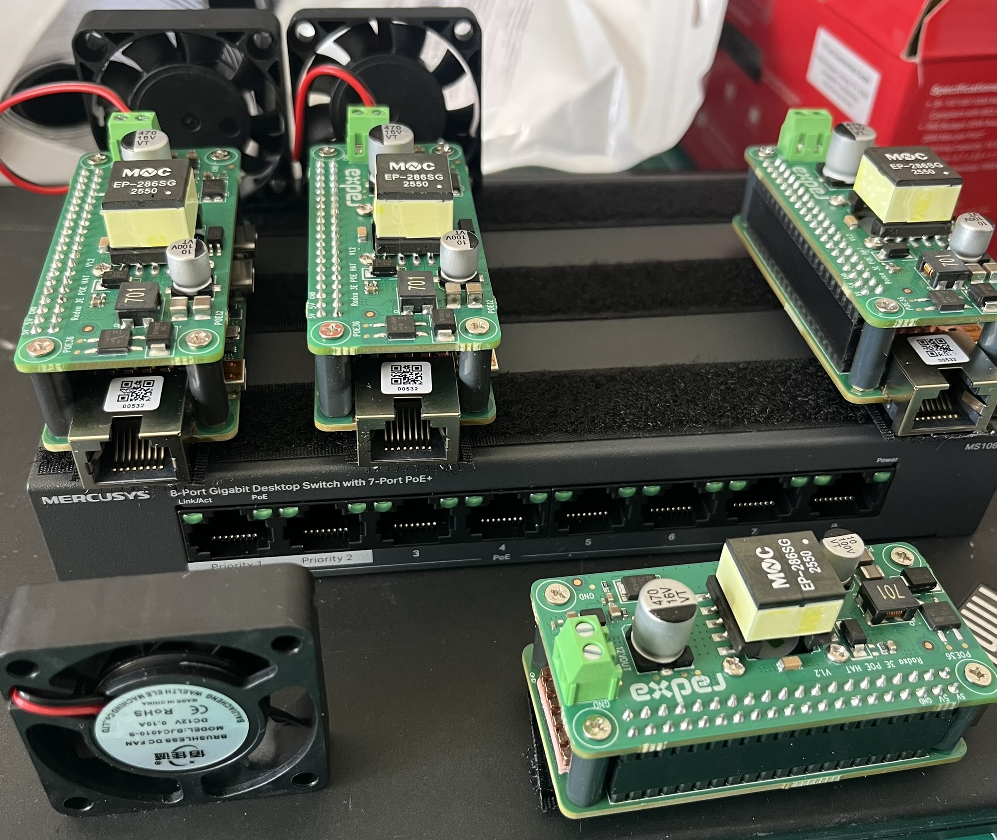Radxa Zero 3E Switch PoE